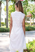 Tunikakleid Weiß 23F-804 C FRESH COTTON